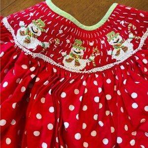 Anavini Hand Smocked dress. Size 5!